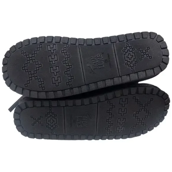 MUK LUKS Heather Gray Camila Water Resistant Ankle Booties Women's Size 7 - Picture 6 of 6